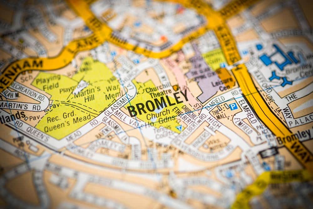 bromley bromley-map